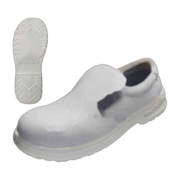 CH020100 Chaussure de protection basse en microfibre blanc RITA S2