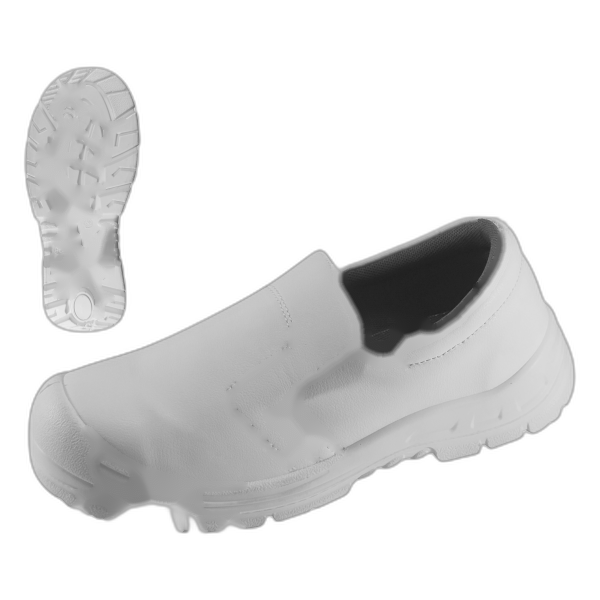 CH020600 Chaussure de protection basse en microfibre blanc TS2111 S2