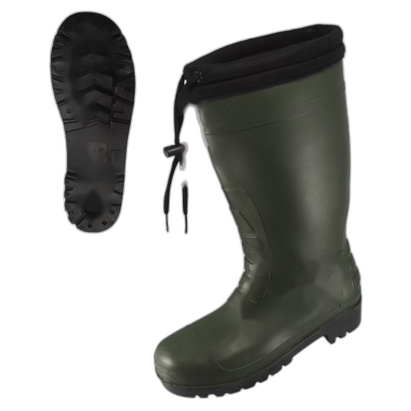 CH030300 Botte anti-froid en PVC verte frost
