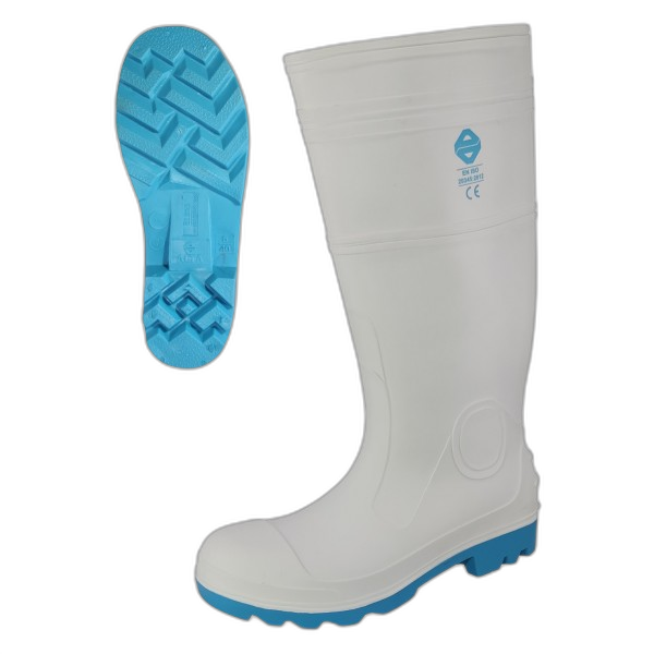 CH035200 Botte de protection alimentaire en pvc blanc ALTA-051