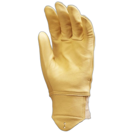 GT020410 Gant maîtrise tout fleur de vachette poignet élastique