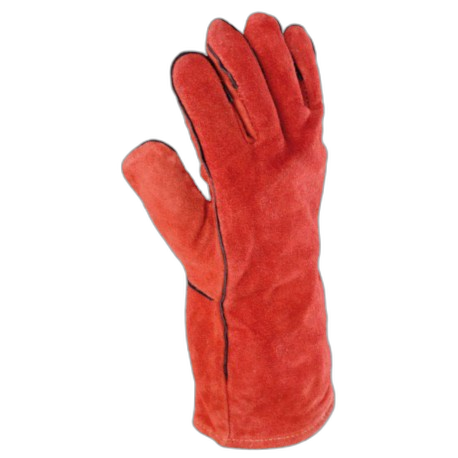 GT030110 Gant croûte anti-chaleur tout croûte de vachette