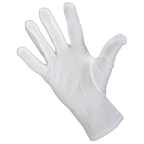 GT060300 
Gant cousu en nylon blanc
