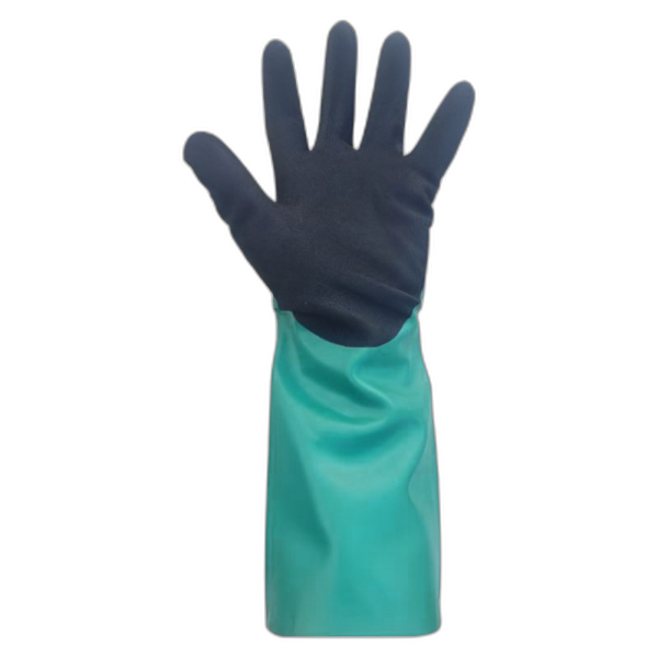 GT080600 Gant étanche anti-dérapant en nitrile sur jersey nylon