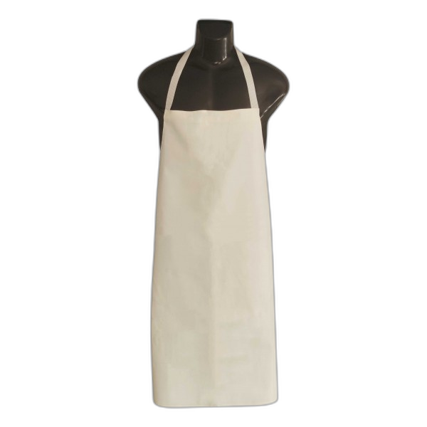 HT020100 Tablier en skai blanc 70 x 100 cm