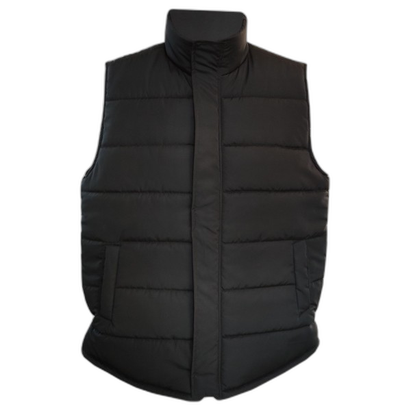 HT030105 Gilet anti-froid en nylon épais noir