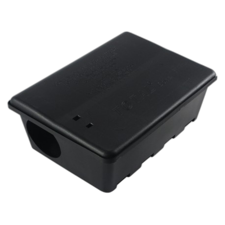 PA010110 Poste appât multi-fonctions en plastique noir avec clé T.BOX
