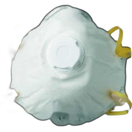 UU020401 
Masque coque à usage unique ffp1 avec valve