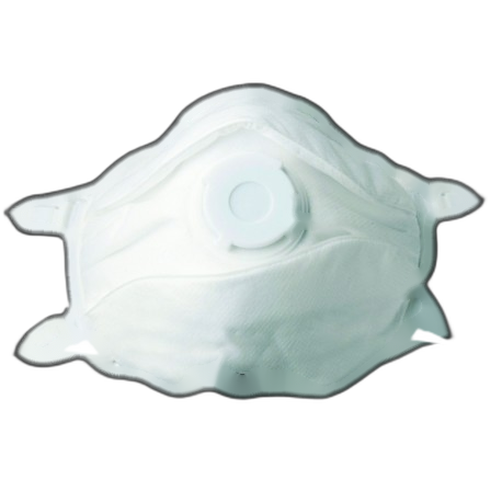 UU020601 
Masque coque à usage unique ffp3 avec valve
