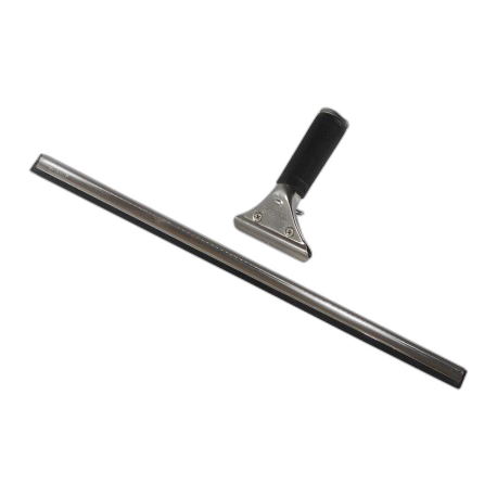 UV010130 Raclette pour vitre support en inox 45 cm