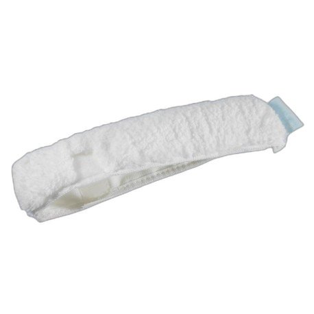 UV020100 Mouilleur vitre en microfibre blanc 25 cm