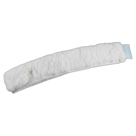 UV020110 Mouilleur vitre en microfibre blanc 35 cm
