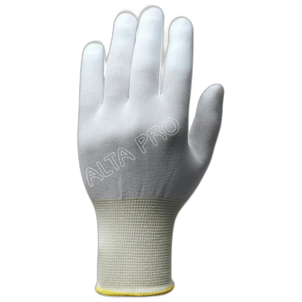 AA110107 Gant tricote en nylon blanc