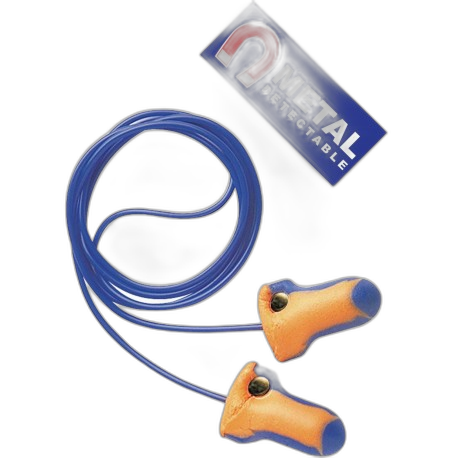 AD040100 
Bouchons d'oreilles détectables en mousse PU laser trak