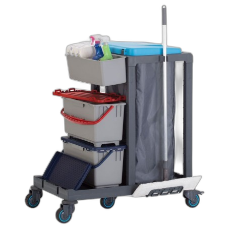 DA012300 Chariot de nettoyage en PP...
