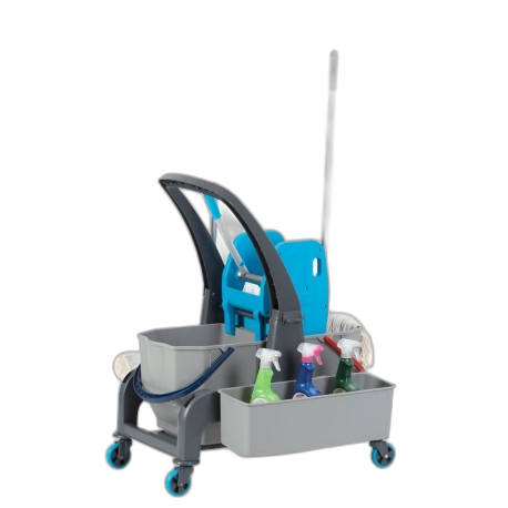 DA010400 Chariot de nettoyage en PP...