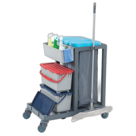 DA011900 Chariot de nettoyage en PP...