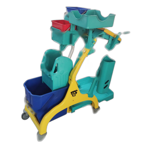 DA030300 Chariot de nettoyage en pp nick...