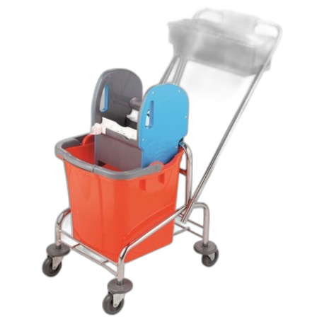 DA020200 
Chariot de nettoyage métallique...