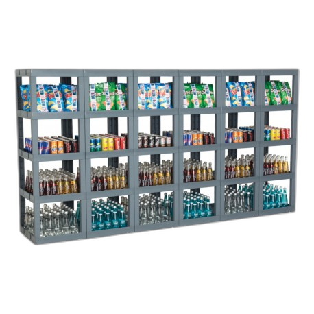 NC010100 


Rayonnage ouvert en PP 4...