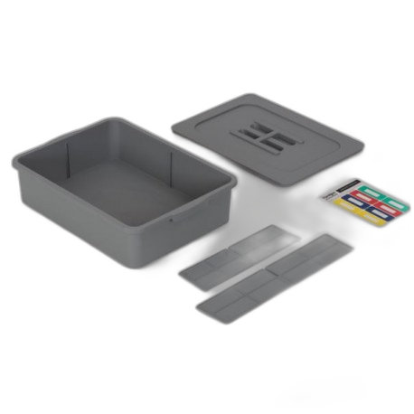 DH020100 
Bassine rectangulaire en PP...