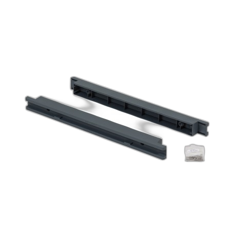 DH021000 
Jeu de deux rail en PP gris...