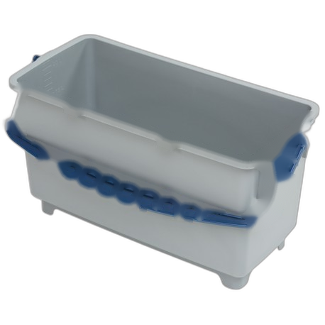 DH040150 
Seau rectangulaire en PP gris...
