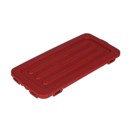 DH040143 
Couvercle étanche rouge en PP...