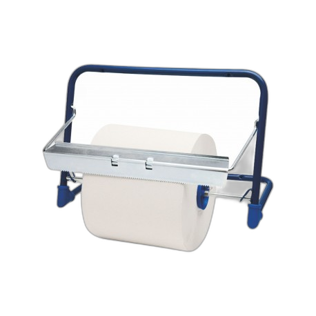 EA030200 
Porte bobine industielle murale métallique bleu CTX-91560
