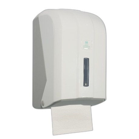 EB010200 Distributeur papier hygiénique enchevetré en ABS blanc AC-KZ6