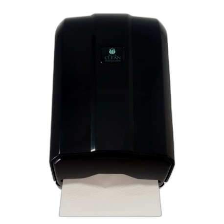 EB010203 Distributeur papier hygiénique enchevetré en ABS noir AC-KZ6B
