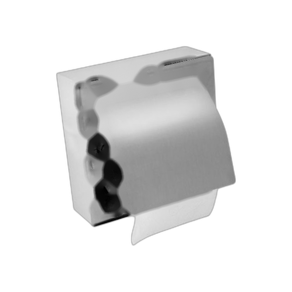 EB020010 Distributeur papier hygiénique petit rouleau en inox AISI 304 satiné