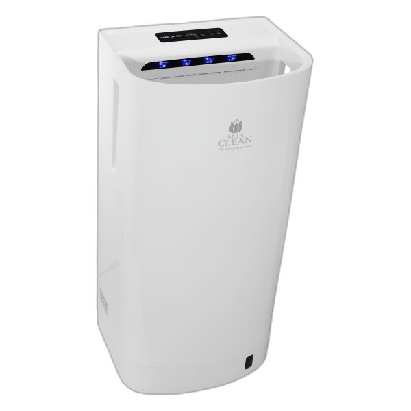 ED010300 Sèche main automatique vertical UV en ABS blanc 1650 W