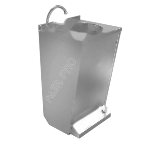 EF040250 Lavabos à pédale sur pied en inox 304