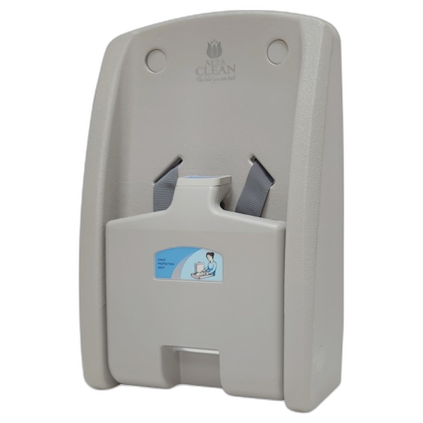 EH030200 Siège mural pour bébé en HDPE gris