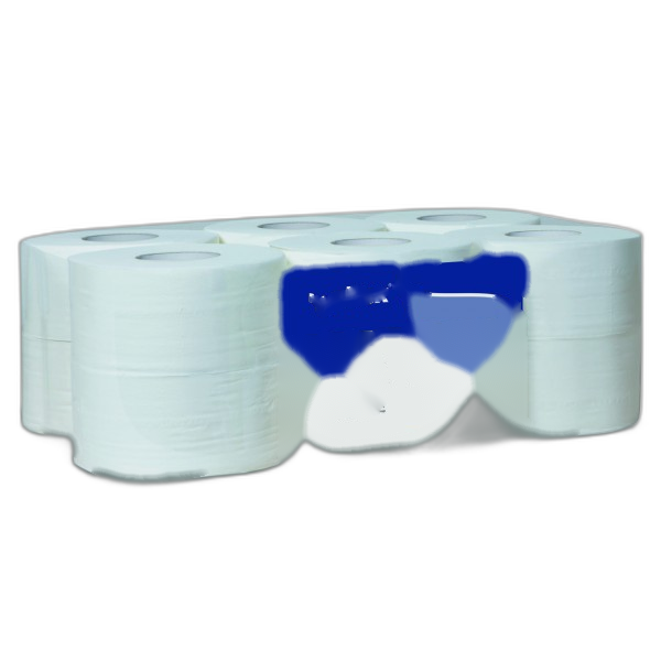 FC010100 Papier hygiénique gaufré 2 plis 92 x 180 mm (130 MT/12 RLX)