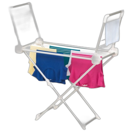 HC010200 
Étendoir à linge en aluminium...
