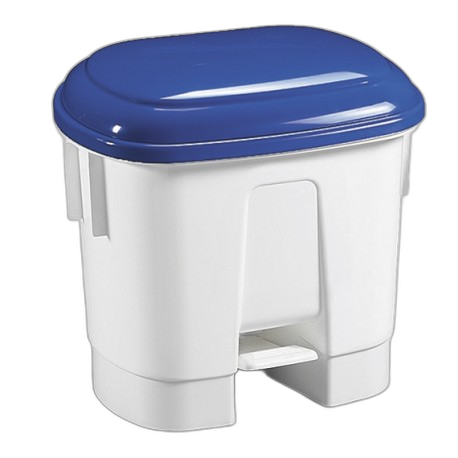 GA020101 


Poubelle à pédale en PP blanc DERBY couvercle 30 lt